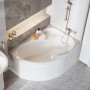 Ravak Priekšējais Panelis A Rosa Vannai 140 cm (CZH1000A00)