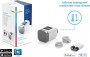 Bosch Smart Home Radiator Thermostat II, Smart Thermostat with App Function, Compatible with Amazon Alexa, Google Home and Apple HomeKit