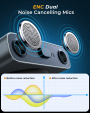 Joyroom Bluetooth AUX transmitter (transmitter / receiver) for car, TV gray (JR-CB2)