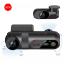 VIOFO T130 3 Lens WiFi App 2k Dash Cam, 1440P + Dual 1080P Front Rear Car Camera with GPS