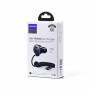 Joyroom fast car charger 3 in 1 with USB Type C cable 1.5m 55W black (JR-CL07)