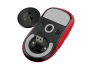 Logitech G Pro X Superlight Wireless Gaming Mouse Red