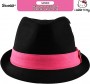 SANRIO Hello Kitty Cotton Fedora or Cadet Fun Character Hat with Satin Applique, Little Girls, Age 4-7 (Bērnu Cepure) HKF33926TG