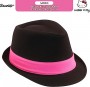 SANRIO Hello Kitty Cotton Fedora or Cadet Fun Character Hat with Satin Applique, Little Girls, Age 4-7 (Bērnu Cepure) HKF33926TG