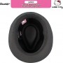 SANRIO Hello Kitty Cotton Fedora or Cadet Fun Character Hat with Satin Applique, Little Girls, Age 4-7 (Bērnu Cepure) HKF33926TG