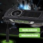 Sooair Durable Graphics Card Holder Made of Aluminium, Black