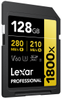 Lexar Professional 1800x SDXC 128GB U3 (V60) UHS-II R280/W210 (LSD1800128G-BNNNG)