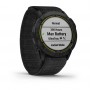 Garmin Enduro - Carbon Grey DLC Titanium with Black UltraFit Nylon Strap (010-02408-01)