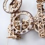 Wooden City 3D Wooden Clock Puzzle - Steampunk Wall Clock (EN)
