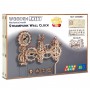 Wooden City 3D Wooden Clock Puzzle - Steampunk Wall Clock (EN)