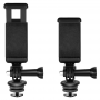 Hurtel Tripod Phone Tripod For Photos with Ball Head Black