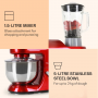 Klarstein Lucia Morena 3in1 Food Processor Red