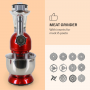 Klarstein Lucia Morena 3in1 Food Processor Red