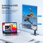UPERFECT Dual Laptop Monitor Portable Monitor Extender 15.6-inch Laptop M156E14 (E1405M156HWL)