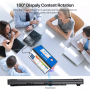 UPERFECT Dual Laptop Monitor Portable Monitor Extender 15.6-inch Laptop M156E14 (E1405M156HWL)