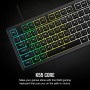 Corsair K55 CORE RGB Gaming Keyboard - Black (CH-9226C65-NA)