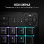 Corsair K55 CORE RGB Gaming Keyboard - Black (CH-9226C65-NA)