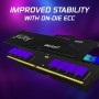 Kingston 32GB (2x16GB) DDR5 6000MT/s CL30 FURY Beast Black RGB EXPO (KF560C30BBEAK2-32)