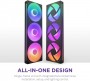 NZXT F360 RGB Core 360mm Single-Frame RGB Fan Unit Black (RF-U36HF-B1)