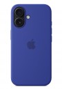 Apple iPhone 16 Silicone Case with MagSafe Ultramarine MYY63