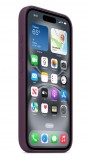 Apple iPhone 16 Silicone Case with MagSafe Plum MYY43