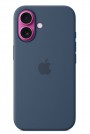 Apple iPhone 16 Silicone Case with MagSafe Denim MYY23