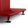 KEF S2 Floor Stand Crimson Red