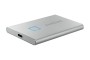 Samsung T7 Touch Portable SSD - 500 GB - USB 3.2 Gen.2 External SSD Metallic Silver (‎MU-PC500S/WW)