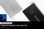 Samsung T7 Touch Portable SSD - 500 GB - USB 3.2 Gen.2 External SSD Metallic Silver (‎MU-PC500S/WW)