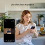 Ezviz CP2 Wire-Free Peephole Door Viewer Gudrā Wi-Fi Durvju Actiņa Gold
