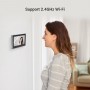 Ezviz CP2 Wire-Free Peephole Door Viewer Gudrā Wi-Fi Durvju Actiņa Silver
