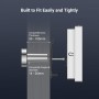Ezviz CP2 Wire-Free Peephole Door Viewer Gudrā Wi-Fi Durvju Actiņa Silver