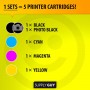 Supply Guy Printer Cartridges, Compatible with Canon PGI-580 CLI-581 XXL multipack