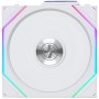Lian Li UNI FAN TL Wireless Fans, ARGB, PWM, 3-Pack – 120 mm, White (12TL1W3W)