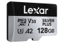 Lexar microSDXC Silver Plus 1066x UHS-I/U3/A2/4K R205/W150 (V30) 128GB (LMSSIPL128G-BNANG)