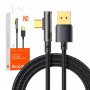 Mcdodo CA-3380 USB to USB-C Prism 90 degree cable 6A 1.2m Black