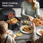 Cosori TurboBlaze Airfryer, 9-in-1 Air Fryer XXL 6L, quiet DC motor with 5 fan speeds Black (CAF-DC601-KEU)