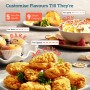 Cosori TurboBlaze Airfryer, 9-in-1 Air Fryer XXL 6L, quiet DC motor with 5 fan speeds Black (CAF-DC601-KEU)