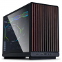 Lian Li DAN Cases A3-mATX Wood Edition Front Panel - Walnut, Black (A3-3WD)