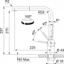 Franke Atlas Neo Spout Side Zelts (115.0681.242)