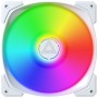 Montech HP140 PWM ARGB Fan, 3-pack - 140mm, White (HP140 ARGB PWM (W) 3 in 1)