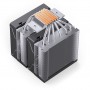 Jonsbo CR-3000E CPU cooler, dual tower, 260W TDP - black, 120mm (CR-3000 E)