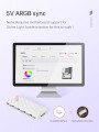 YAODHAOD 20-Port ARGB PWM HUB, RGB Controller 12V 5V 2-in-1 Integrated Fan Hub, Digital Control of Lighting and Fan Speed (Black)