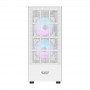 Darkflash A290 computer case (white) + 3 RGB fans