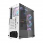 Darkflash DK351 computer case (white) + 4 RGB fans