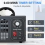 Jevuoyee Ozone Generator 60000 mg/h with Timer Black