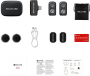 Hollyland LARK A1 Duo with USB-C RX + Charging Case