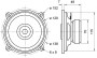 VISATON DX 13 4 Ohm (4613)