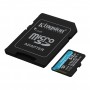Kingston Canvas Go! Plus microSDXC 512GB 200/160MB/s read/write Class 10, UHS-I, U3, V30, A2 with Adapter (SDCG4/512GB)