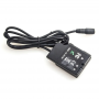 Caruba Nikon EN-EL14 Full Decoding Dummy Battery (straight cable)